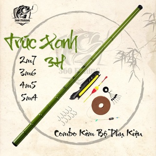 Cần Câu Đơn Trúc Xanh 3H Siêu Rẻ