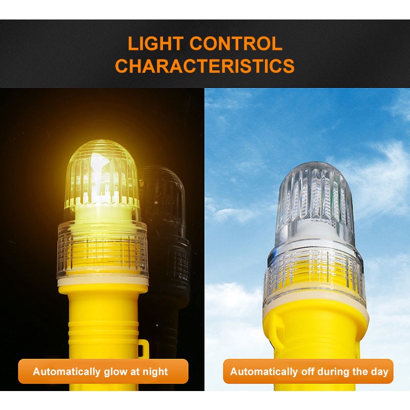 Đèn LED Câu Cá Nổi Chống Nước Hai Màu Sắc