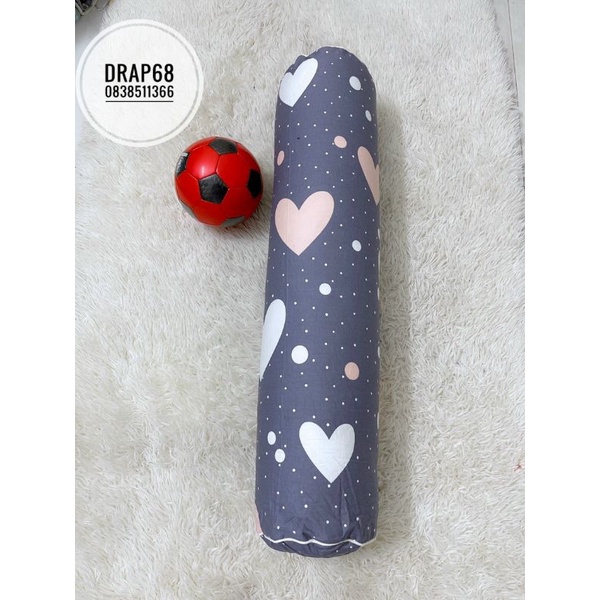 Gối ôm dài người lớn gối ôm cotton 100%  cao cấp gồm 1 vỏ + ruột gối