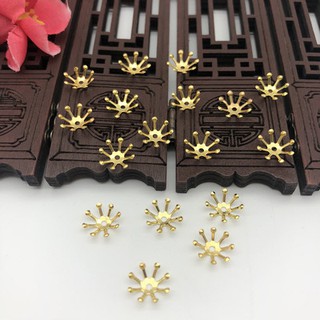 [Nguyên liệu làm trâm] 5 Phiến Nhụy (Tâm) Hoa 10mm