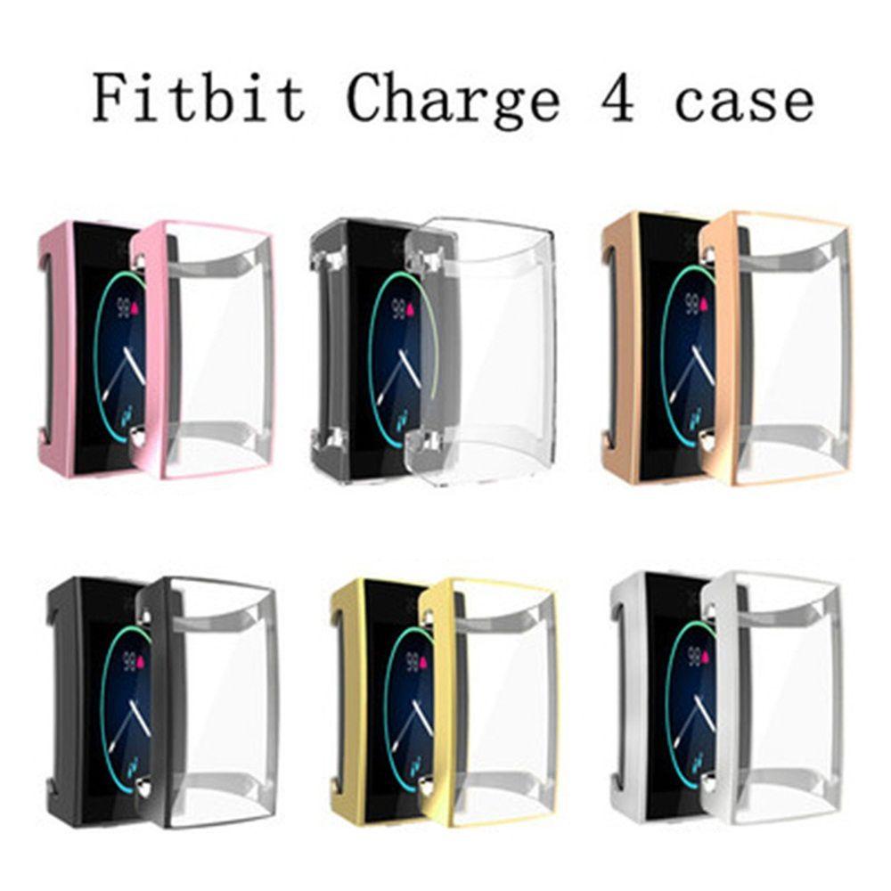 CHOOKEY Vỏ TPU BảO Vệ Cho ĐồNg Hồ Fitbit Charge 4 3