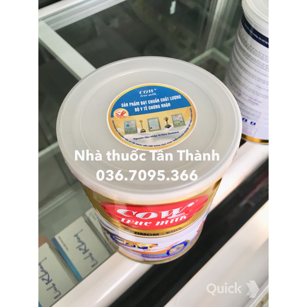 (Chính hãng) Sữa non Optimum Cow true milk đạt chuẩn bộ y tế hộp 400g