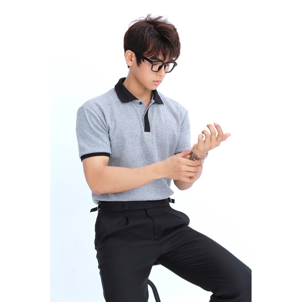 Quần  baggy nam, quần cạp cao dáng Baggy ống rộng vải Hàn cao cấp, co giãn thời trang nam Menswear phong cách Hàn Quốc