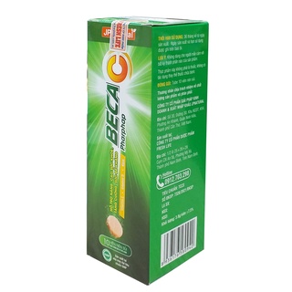 Viên sủi tăng sức đề kháng Beca Pharphap