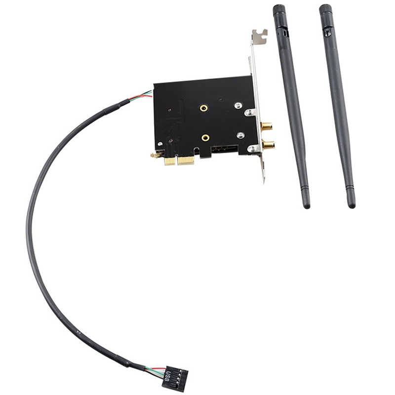 Mini Pci-E X1 Wireless Wifi Network Adapter Converter Card