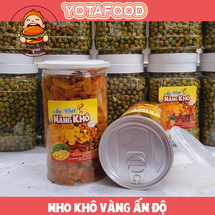 Nho khô vàng Ấn Độ loại ngon ( không đường , ăn kiêng giảm cân được ) | Yotafood