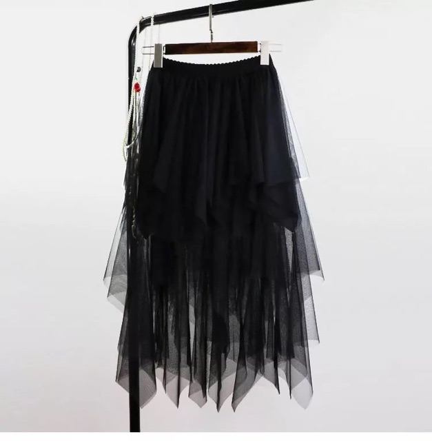 CHÂN VÁY CÔNG CHÚA LƯỚI VOAN TUTU ULZZANG