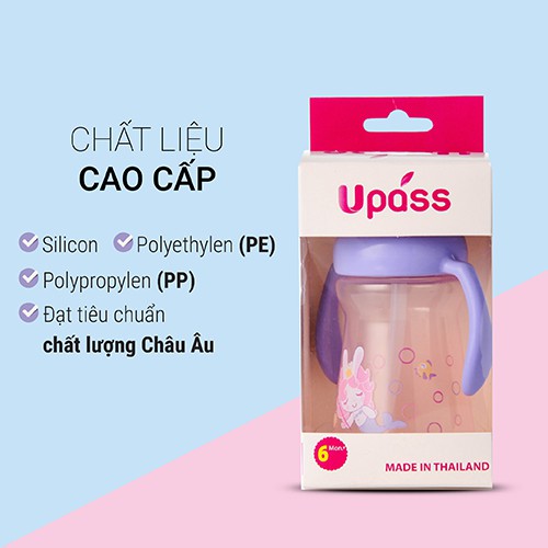 BÌNH UỐNG NƯỚC CÓ ỐNG HÚT ( UPASS )