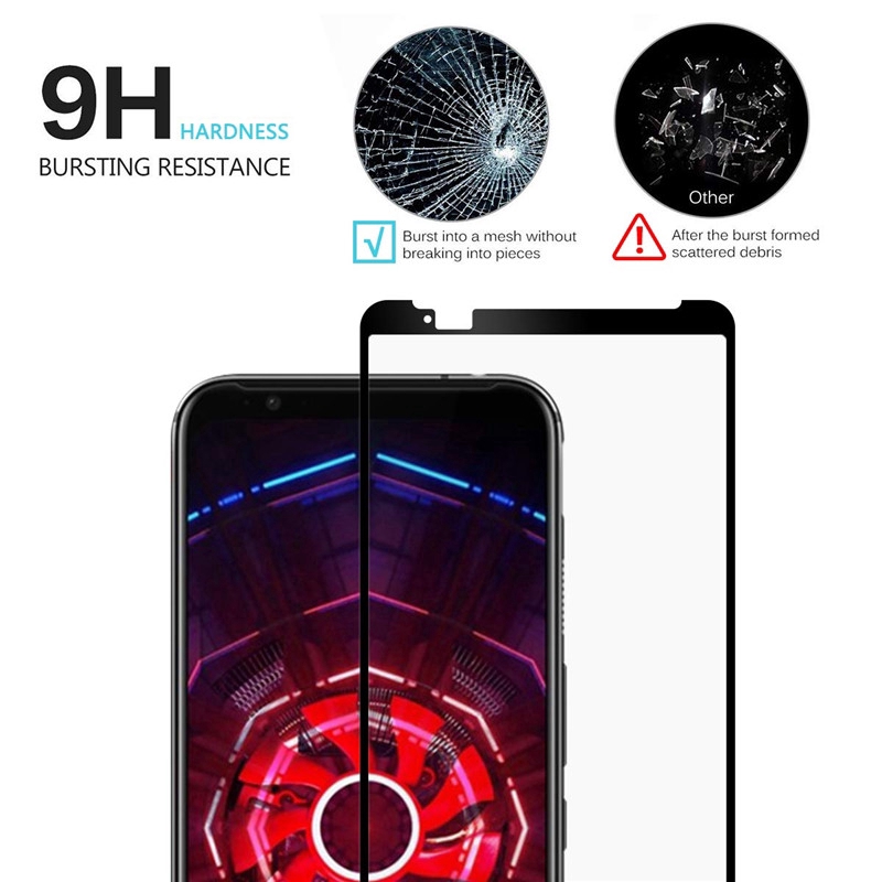 Kính cường lực ZTE bảo vệ toàn màn hình cho Red Magic 5s 5G 6 Pro 3 3s Mars