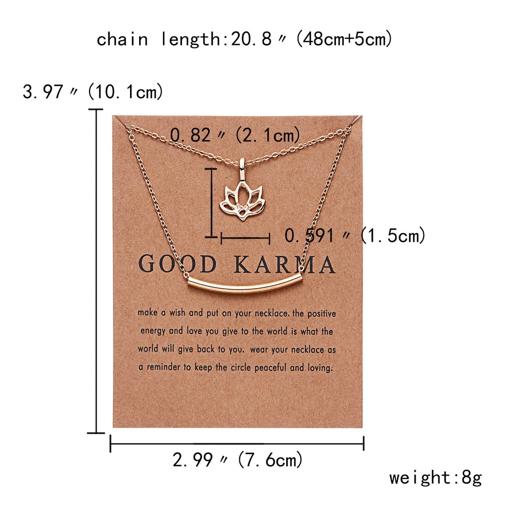 Vòng cổ RINHOO FRIENDSHIP hợp kim thời trang đơn giản dành cho nam và nữ