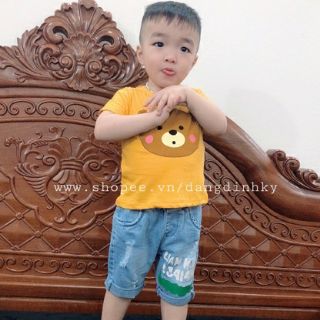 ÁO THUN IN HÌNH CUTE CHO BÉ