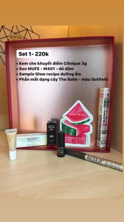 Các set sản phẩm mini đồng giá 220k