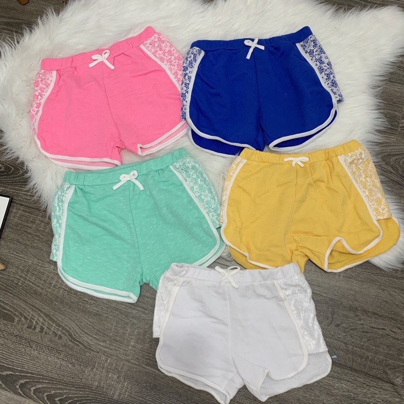 [Xả Hàng ]Combo 5 Quần Short Đùi Cotton Da Cá Cho Bé