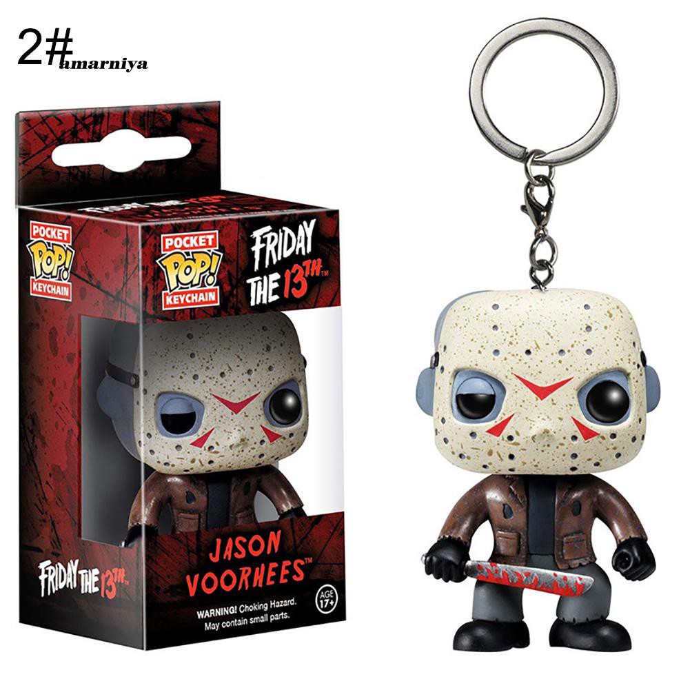 Móc khóa hình nhân vật phim Friday the 13th Jason Voorhees