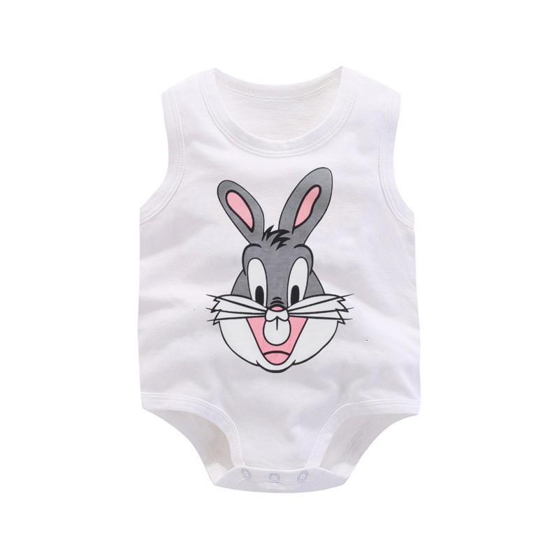 Bộ body cho bé trai bé gái 3 lỗ, bodysuit cho bé họa tiết đáng yêu chất cotton hàng xuất khẩu