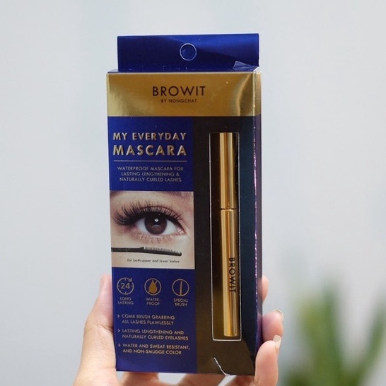 Mascara Browit by Nongchat My Everyday Thái Lan không lem, không trôi, không vón cục