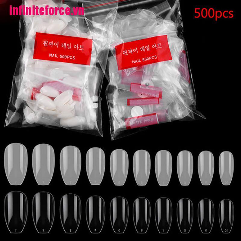 (Hàng Mới Về) Bộ 500 Hạt Nhựa acrylic Thời Trang Tự Làm