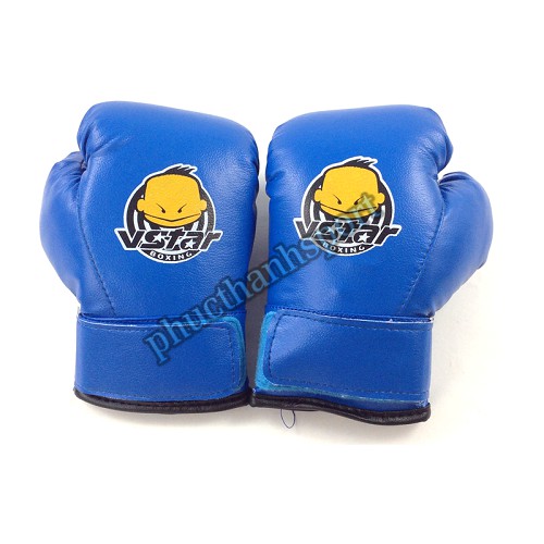 Găng đấm boxing trẻ em (xanh)