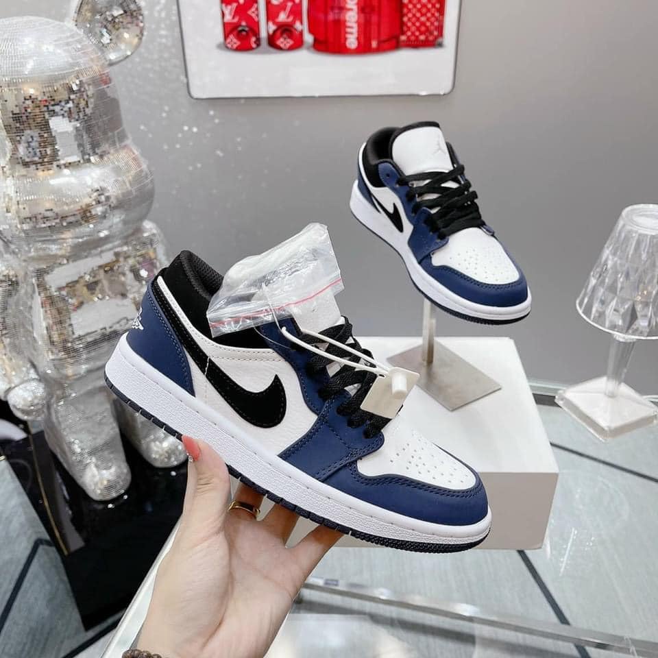 Giày thể thao JD1 Jordan 1 Low Cổ Thấp Nam Nữ càng màu hot nhất hàng FullBoxBill