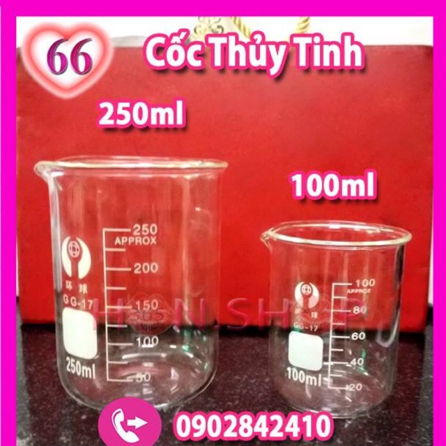 Cốc thủy tinh