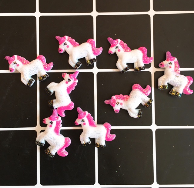 Charm ngựa Unicorn trang trí Slime ( Khách chọn mẫu gửi qua tin nhắn)