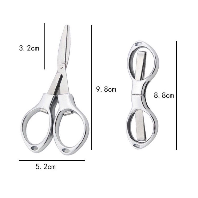 Kéo gấp số 8 cắt thun chuyên dụng - DATA SlingShot