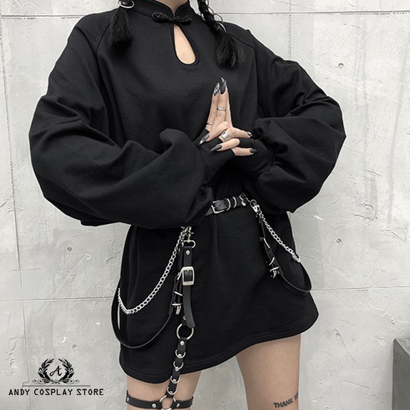 [CÓ SẴN] Dây choker đùi cài quần