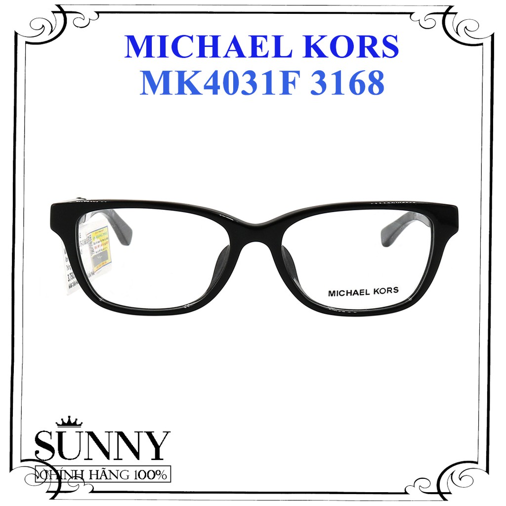 MK4031F - gọng kín thời trang Michael Kors chính hãng, thiết kế dễ đeo bảo vệ mắt