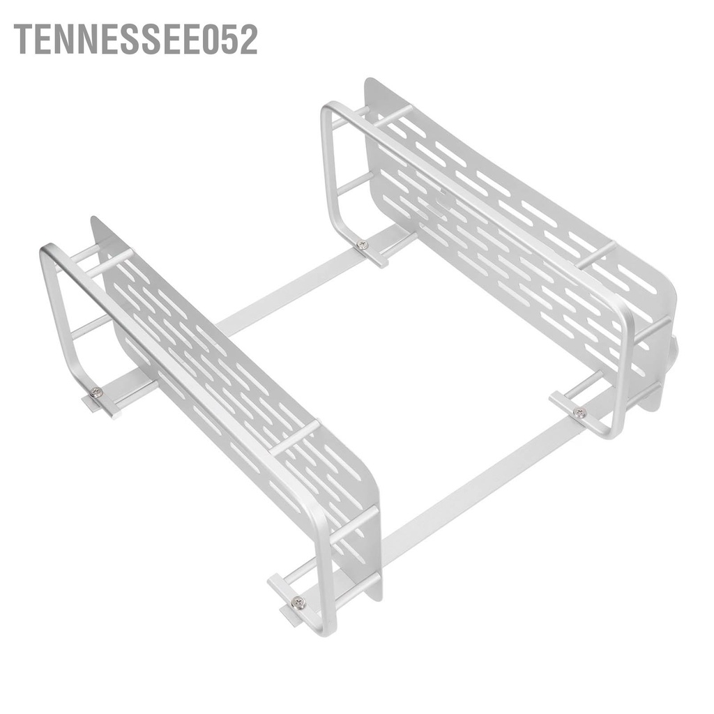 Tennessee052 Kệ treo tường Hợp kim nhôm mờ hai lớp lưu trữ nổi cho phòng tắm nhà bếp Phòng khách