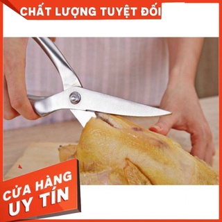 Siêu sale kéo cắt thịt gà inox đa năng