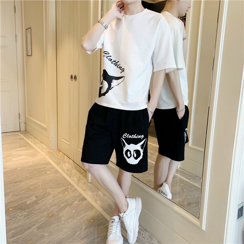 Bộ Quần Áo Thể Thao Nam Hai Màu KSS57