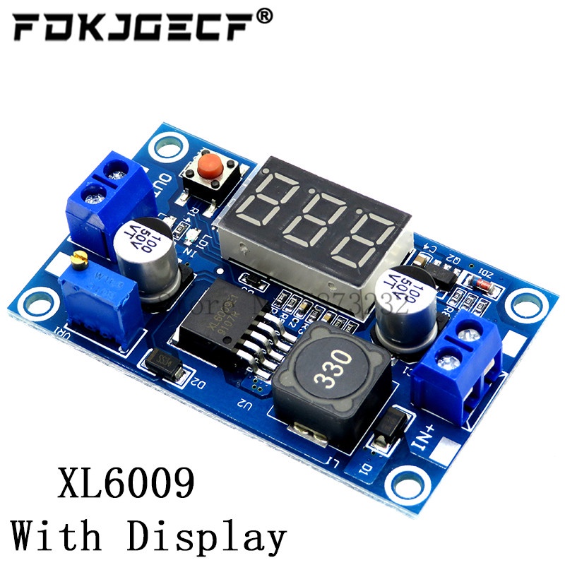 Mô Đun Tăng Áp Xl6009 4A 15W 5-32V Sang 5-50V DC-DC