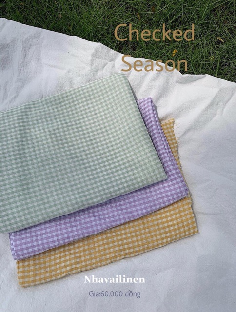 Vải caro đũi xốp | BigBuy360 - bigbuy360.vn