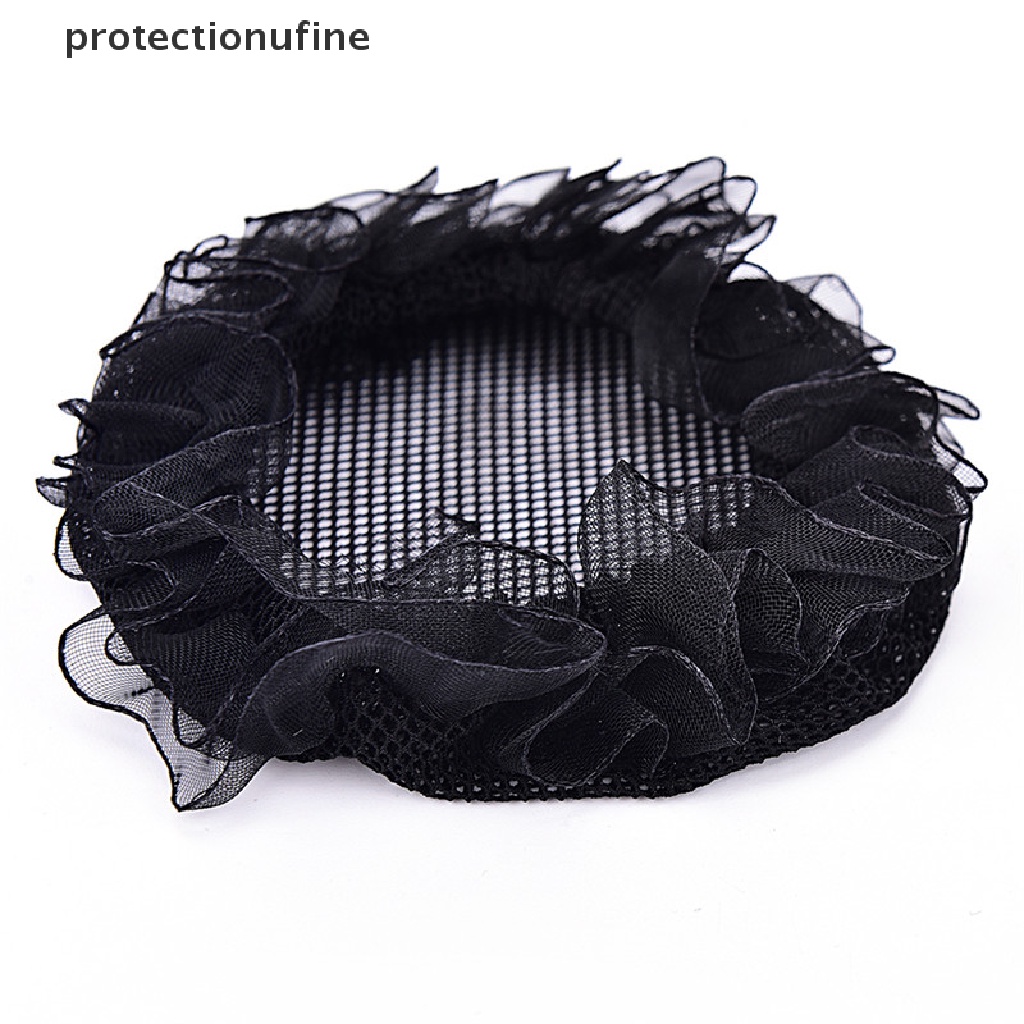 Búi Tóc Giả Màu Đen Trơn Chuyên Dụng Cho Múa Ba Lê / Trượt Băng PR3VN