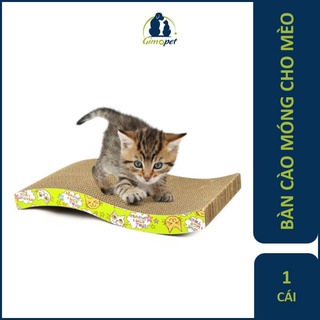 Bàn cào móng cho mèo tặng kèm catnip - giúp mài mòn bớt móng giảm căng