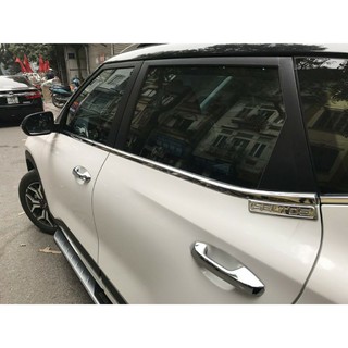 Nẹp Chân Kính  cong kính Inox Xe Kia Seltos 2020 - 2022