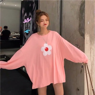 Áo thun dài tay kiểu oversize