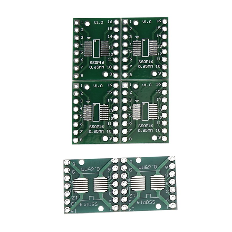 Bộ 35 Bảng Mạch Pcb Chuyển Đổi Từ Smd Sang Dip Sop Msp Ssop Tssop Sot23 8 10 14 16 20 24 28 Smt To Dip