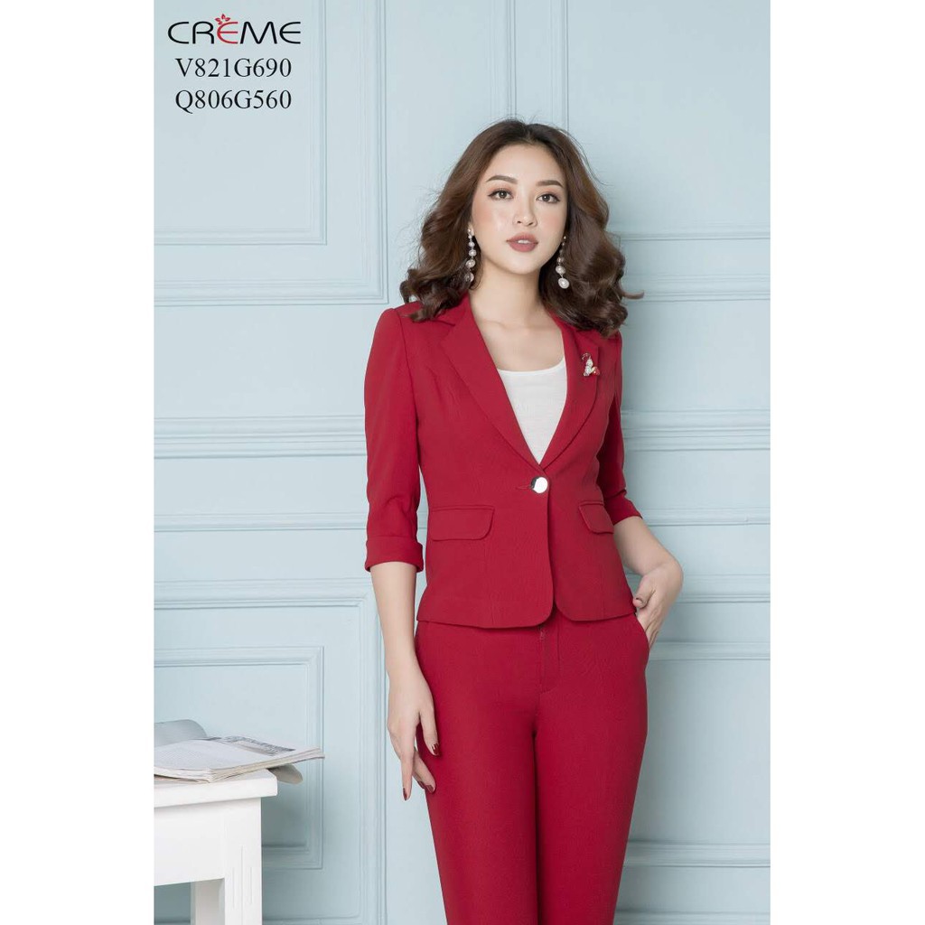 [Mã FAMALLT5 giảm 15% đơn 150k] Áo vest nữ 1 lớp tay lỡ Creme V821 | CREME | BigBuy360 - bigbuy360.vn