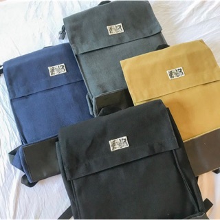 Balo đi học vải canvas có lót chống thấm unisex - Nắp NEw - May’s Tote Bag
