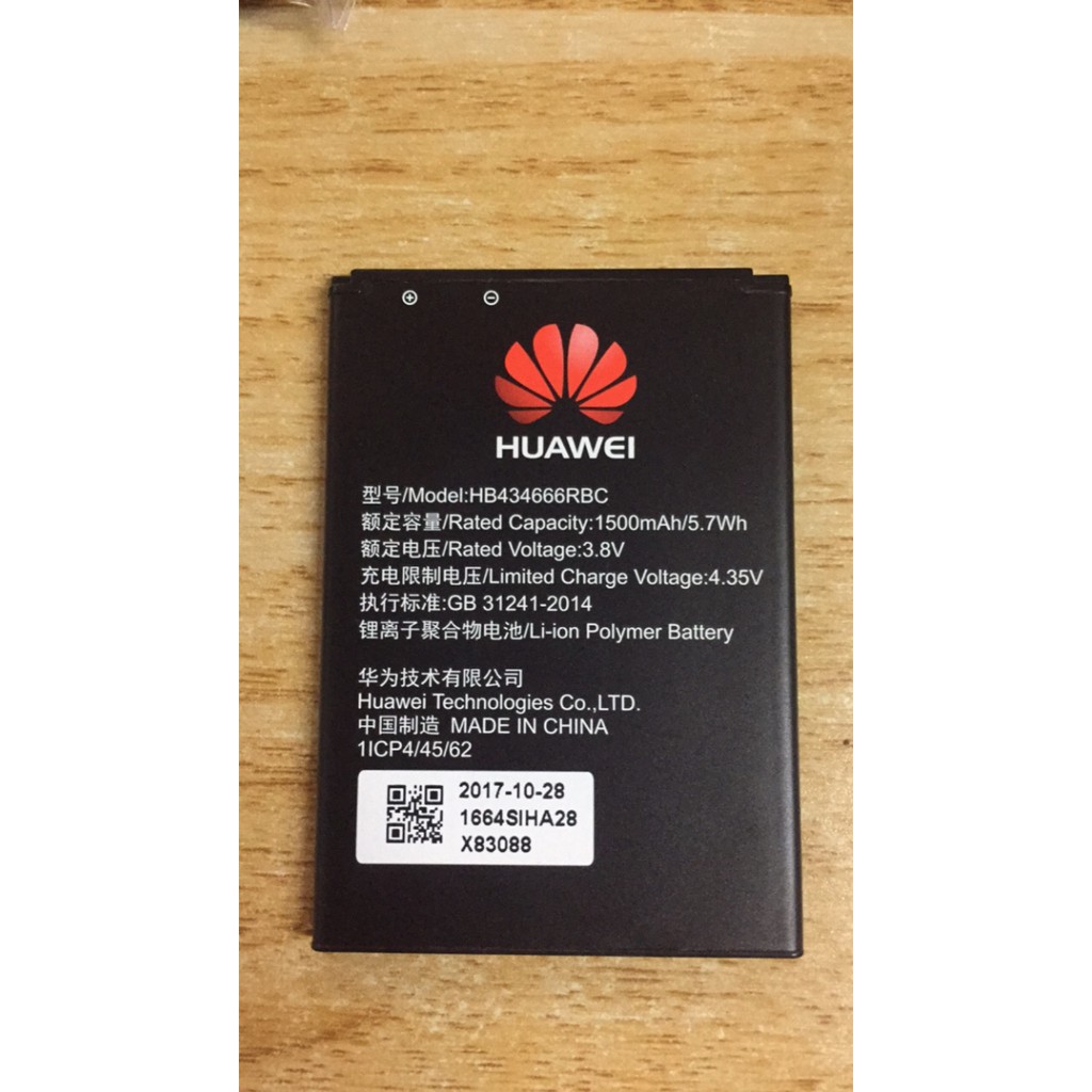 Pin Huawei 1500 mAh cho bộ phát wifi từ sim 4G/3G