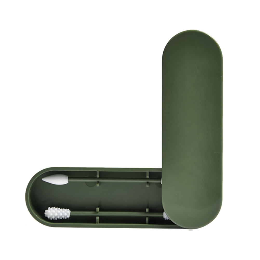 Tăm bông ngoáy tai silicone an toàn có thể làm sạch và sử dụng lại