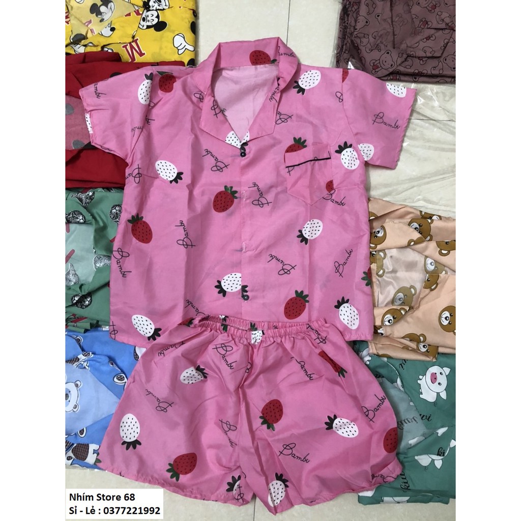 [HÀNG MỚI 2020] Bộ đồ ngủ Pizama Cộc Tay hè siêu mát | BigBuy360 - bigbuy360.vn