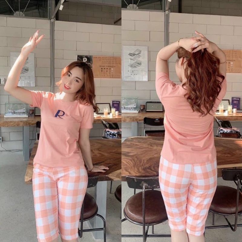 Đồ bộ nữ thun cotton co giãn 4 chiều có size từ 40-70kg | BigBuy360 - bigbuy360.vn