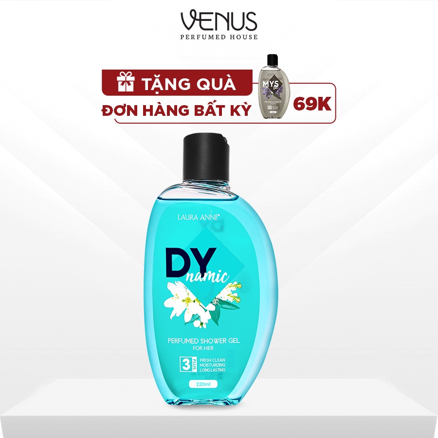 Sữa tắm nước hoa nữ Laura Anne Dynamic for her 220ml