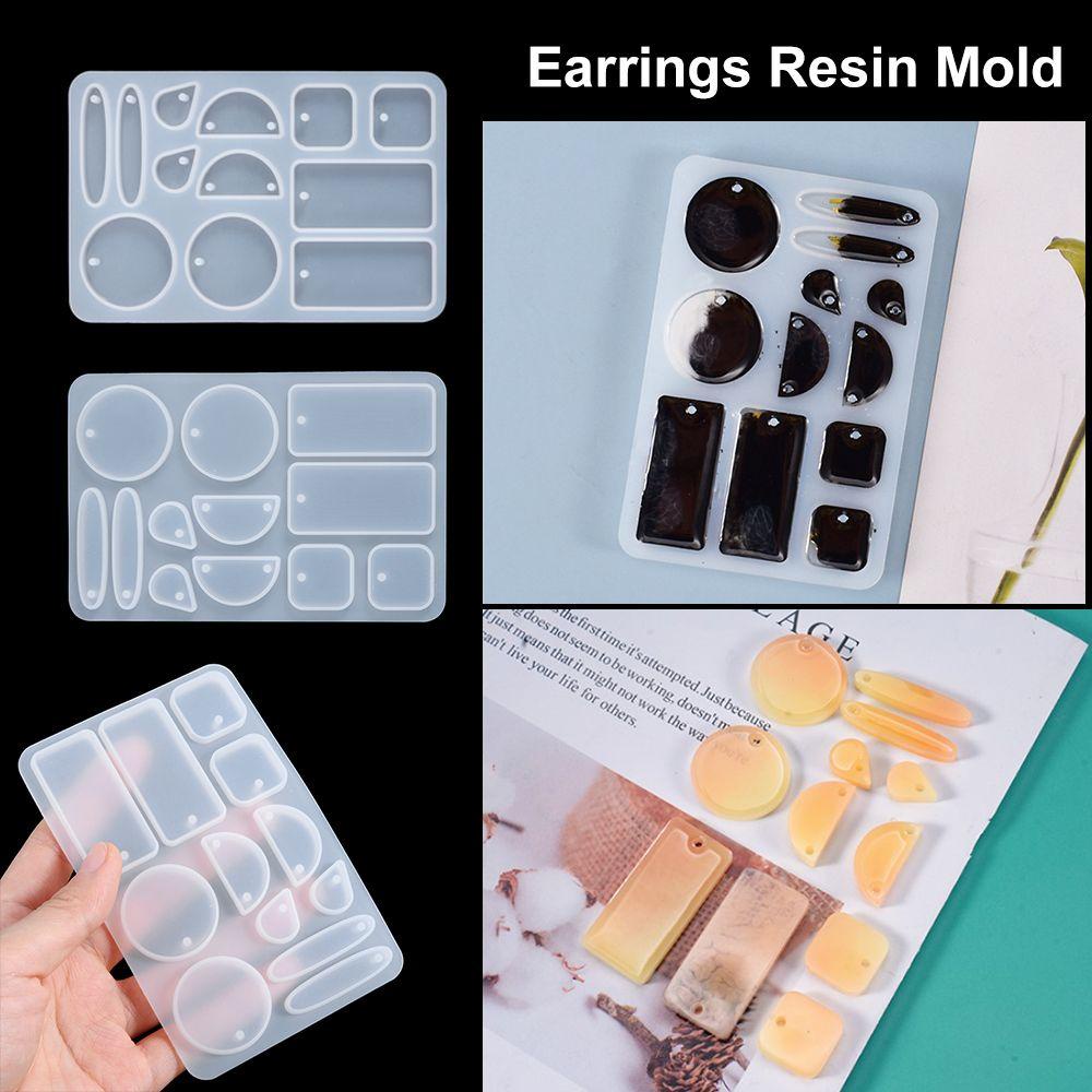 Khuôn Silicone Làm Móc Khóa / Vòng cổ Bằng Resin Thủ Công