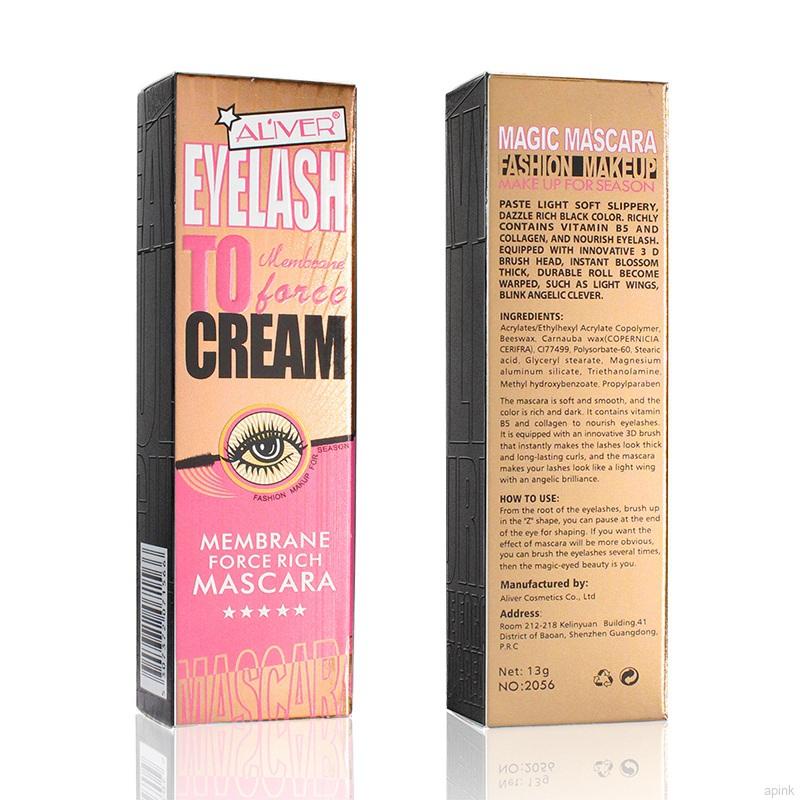 [Hàng mới về] Mascara sợi lụa 4D chống thấm nước chuốt mi dài dày màu đen | BigBuy360 - bigbuy360.vn