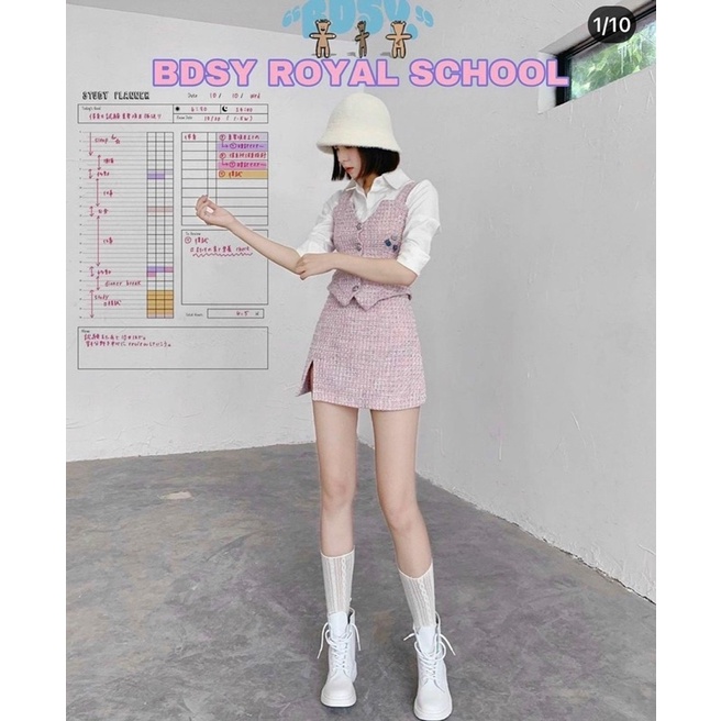 Set bố dạ gile 3 món