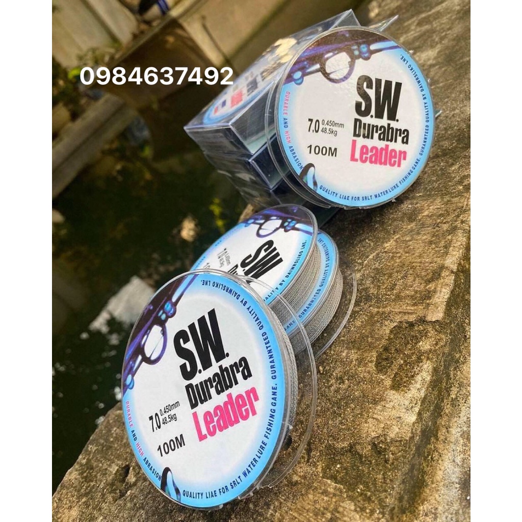 Dây dù câu cá siêu bền daiwa Leader SW 100m