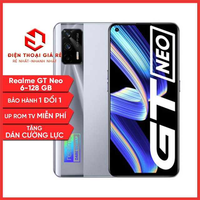 [6-128GB, 65W] Điện Thoại Realme GT Neo 5G - RAM 6-128GB - [Điện thoai Giá rẻ, Bảo hành 1 đổi 1-Tặng cường lực] | WebRaoVat - webraovat.net.vn